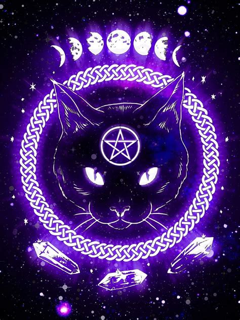 เคสโทรศัพท์ Black Cat Witch ในปี 2021 Witch , Witchy , Wiccan , Black ...