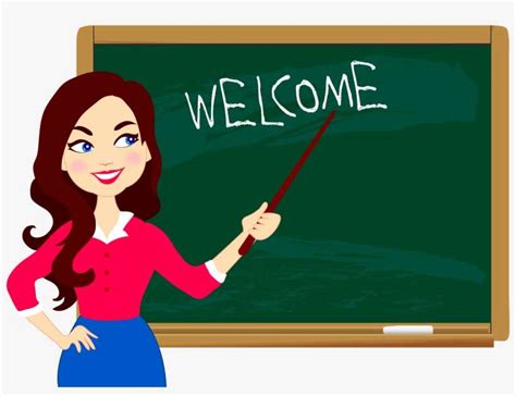 Student Teacher Blackboard Education - Blackboard With Teacher Clipart PNG Image | Transparent ...