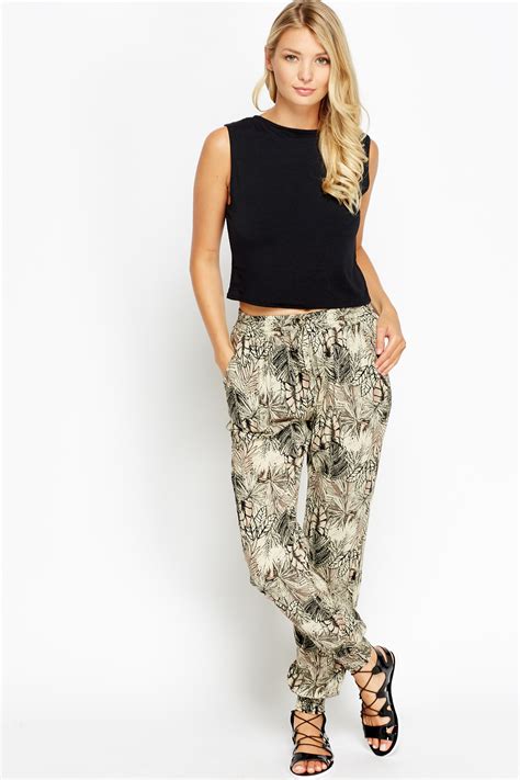 Printed Lightweight Trousers - Just £5