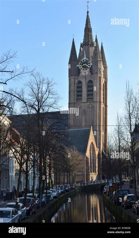 The Old Church, Delft, Netherlands Stock Photo - Alamy