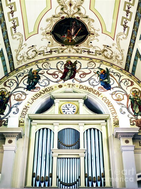 New Orleans St. Louis Cathedral Organ Glory Photograph by John Rizzuto ...