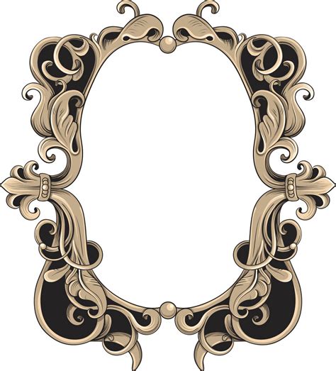 Vintage Frame Vector Element Royalty-Free Stock Image - Storyblocks