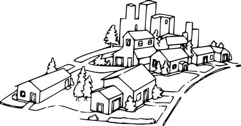 Free Town Clipart Black And White, Download Free Town Clipart Black And ...