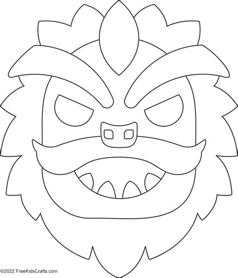 Dragon Mask Craft