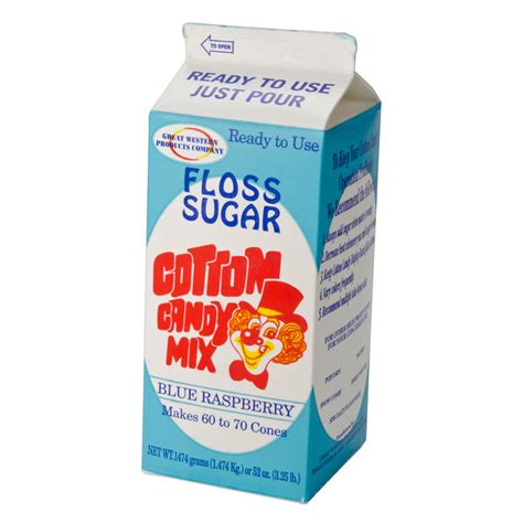 Destination Events Cotton Candy Floss - Full Carton (Blue) - Destination Events