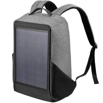 Buy Wholesale China 2021 Soft Stylish Laptop Backpack Carry Solar Panel ...