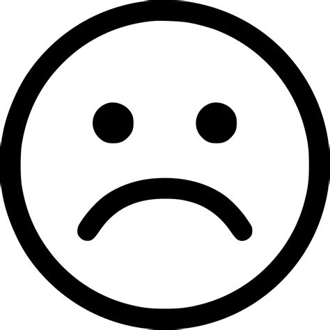 Face Sadness Smiley Computer Icons Clip art - sad png download - 980* ...