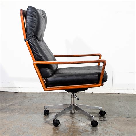 Danish Executive Office Chair By Komfort - Vintage Mid-Century ...