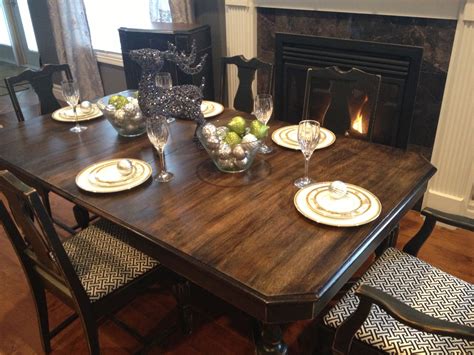 Distressed Pottery Barn Inspired Dining Table and Five Chairs by Thistle Thatch Designs | Dining ...