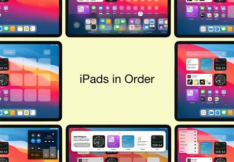 iPads in Order: Every model w/ specs from 2010 to 2021 - WorldofTablet