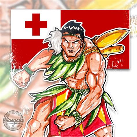 Tonga Flag - Tongan Warrior By Niueyain, Shping Coin, Tongan Pride HD ...