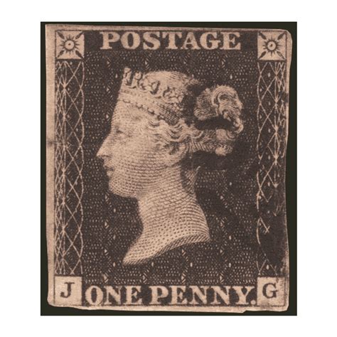 1840 Penny Black Stamp