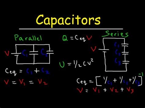 Capacitance: units, formulas, calculation, examples - science - 2024