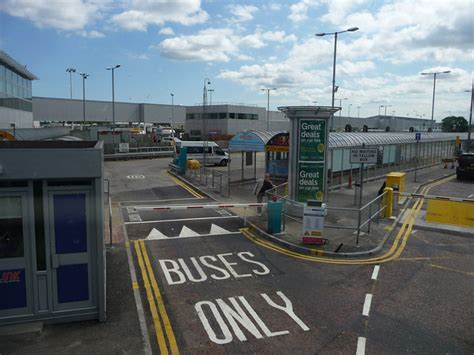 Edinburgh Airport bus stop © Chris Gunns cc-by-sa/2.0 :: Geograph Britain and Ireland