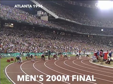 Olympics on Twitter: "Michael Johnson became the first man to ...