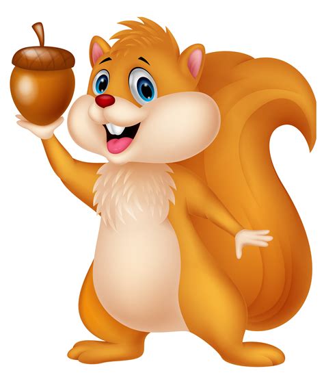 Cute squirrel, Squirrel clipart, Squirrel