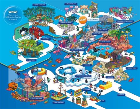 visitor map Sea Life Centre Birmingham, Vbs 2016, Biomes, Sea Creatures, City Photo, Aquarium ...