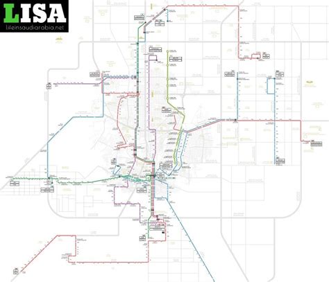 Riyadh Metro City Bus Routes - 2023 - Life in Saudi Arabia