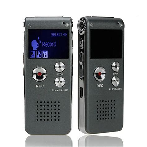 GIEFTU Voice Recorder 8GB Mini USB Flash Digital Audio Voice Recording 650Hr Dictaphone MP3 ...