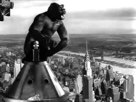 KING KONG (1933) ending scene - YouTube