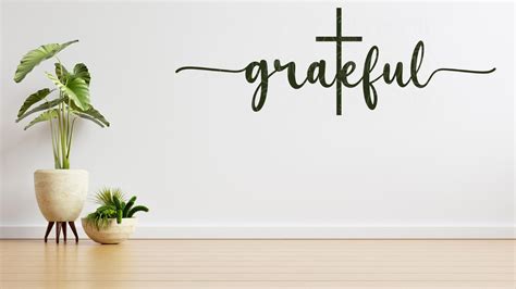 Grateful SVG Word Art SVG PNG JPG PDF Digital Image, Cut File, Printin ...