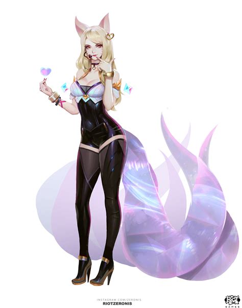 Paul Kwon (Zeronis) - K/DA - Official Concept Art from League of Legends