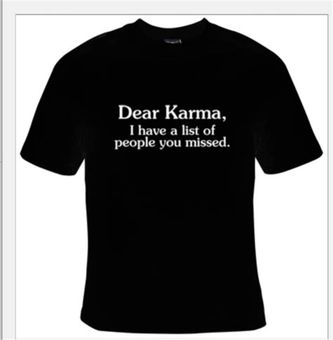 Dear Karma t-shirt/Karma t-shirt/red white black pink