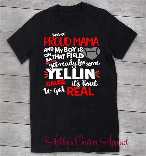 Football Mom Shirt High School Football Shirts School Spirit