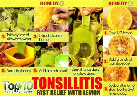 Home Remedies for Tonsillitis | Top 10 Home Remedies