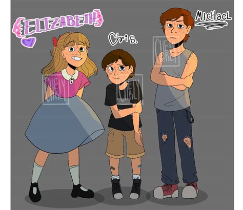 Afton Kids by TwitchSwitch on DeviantArt