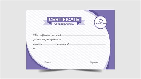 Certificate of Appreciation Design Free Download | Kafeel Graphics