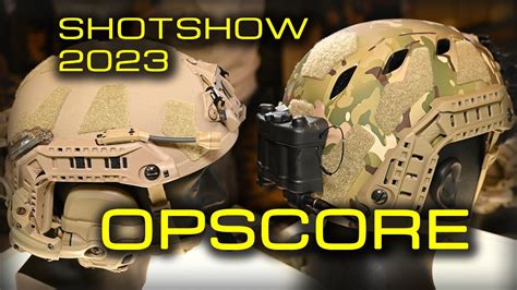 SHOT SHOW 2023 - HOTWASH - OPS CORE RAILINK, NEW BUMP HELMET & STEP IN VISOR - YouTube