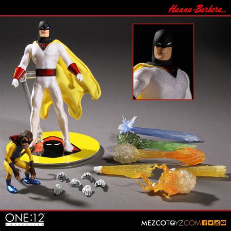 Space Ghost Glow-in-the-Dark One:12 Collective Action Figure - GeekAlerts