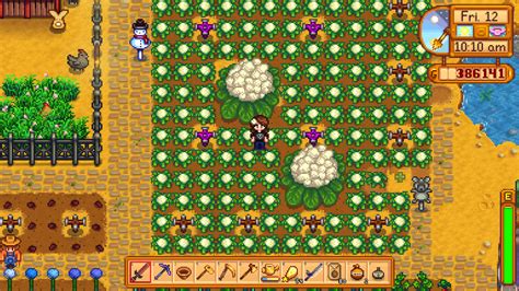 My first ever giant cauliflower! :D : r/StardewValley