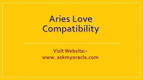 Aries Love Compatibility | Love Matches for Zodiac Signs