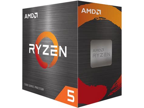 AMD Ryzen 5 5600 6-Core 3.5 GHz Socket AM4 65W 100-100000927BOX Desktop ...