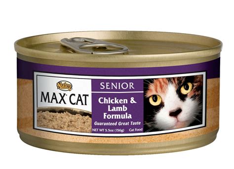 Nutro Max Senior Chicken and Lamb Canned Cat Food | PetFlow