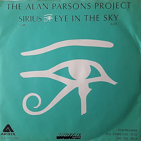 The Alan Parsons Project - Sirius / Eye In The Sky (1982, Vinyl) | Discogs