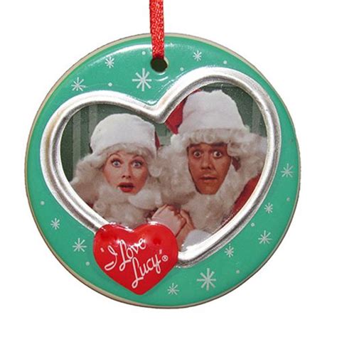 I Love Lucy Christmas Special Disc Ornament