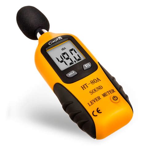 Decibel Meter, Digital Sound Level Meter HT-80A Audio Noise Measure Device Dual Ranges - Walmart ...