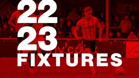 22/23 Altrincham Football Club Fixtures – Altrincham FC