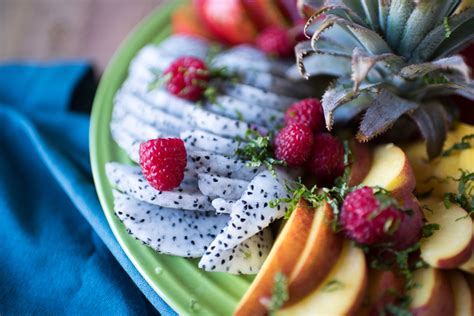 How To Make an Exotic Fruit Platter & Some Photography Tips