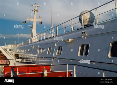 Cross channel ferry exterior Stock Photo - Alamy