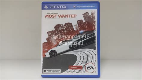 PS Vita Need for Speed Most Wanted R3, Video Gaming, Video Games ...