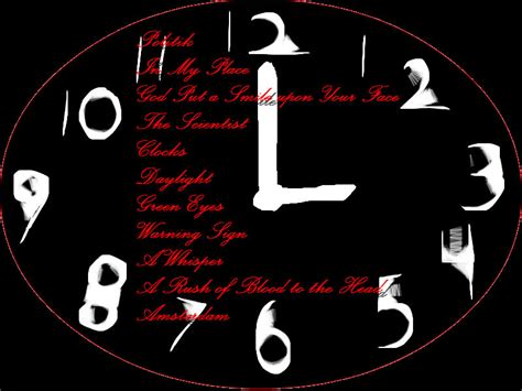 CJ's Art: Clocks (album cover)