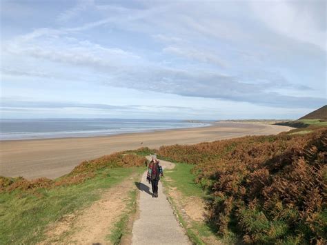 Rhossili Bay | Hillend Campsite review | Gower, Wales