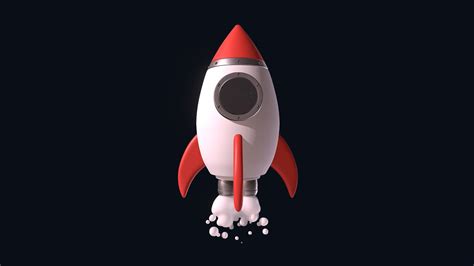 Rocket - Download Free 3D model by AyoubBani [b17a0f9] - Sketchfab