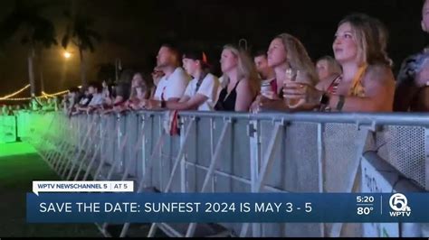 Date set for SunFest 2024