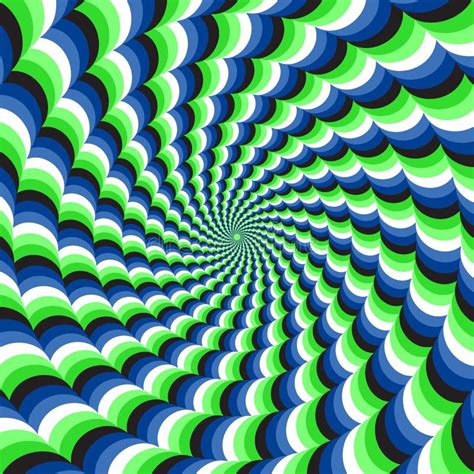 Moving Optical Illusion Spiral Stock Illustrations – 531 Moving Optical Illusion Spiral Stock ...