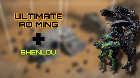 War Robots - SHENLOU & ULTIMATE AO MING Gameplay - YouTube